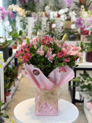 Buque mix de flores Afetividade G - Pink